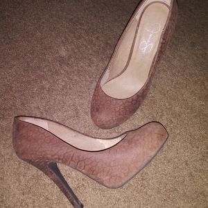 Jessica Simpson high heels